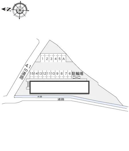 ★手数料０円★姫路市書写　月極駐車場（LP）